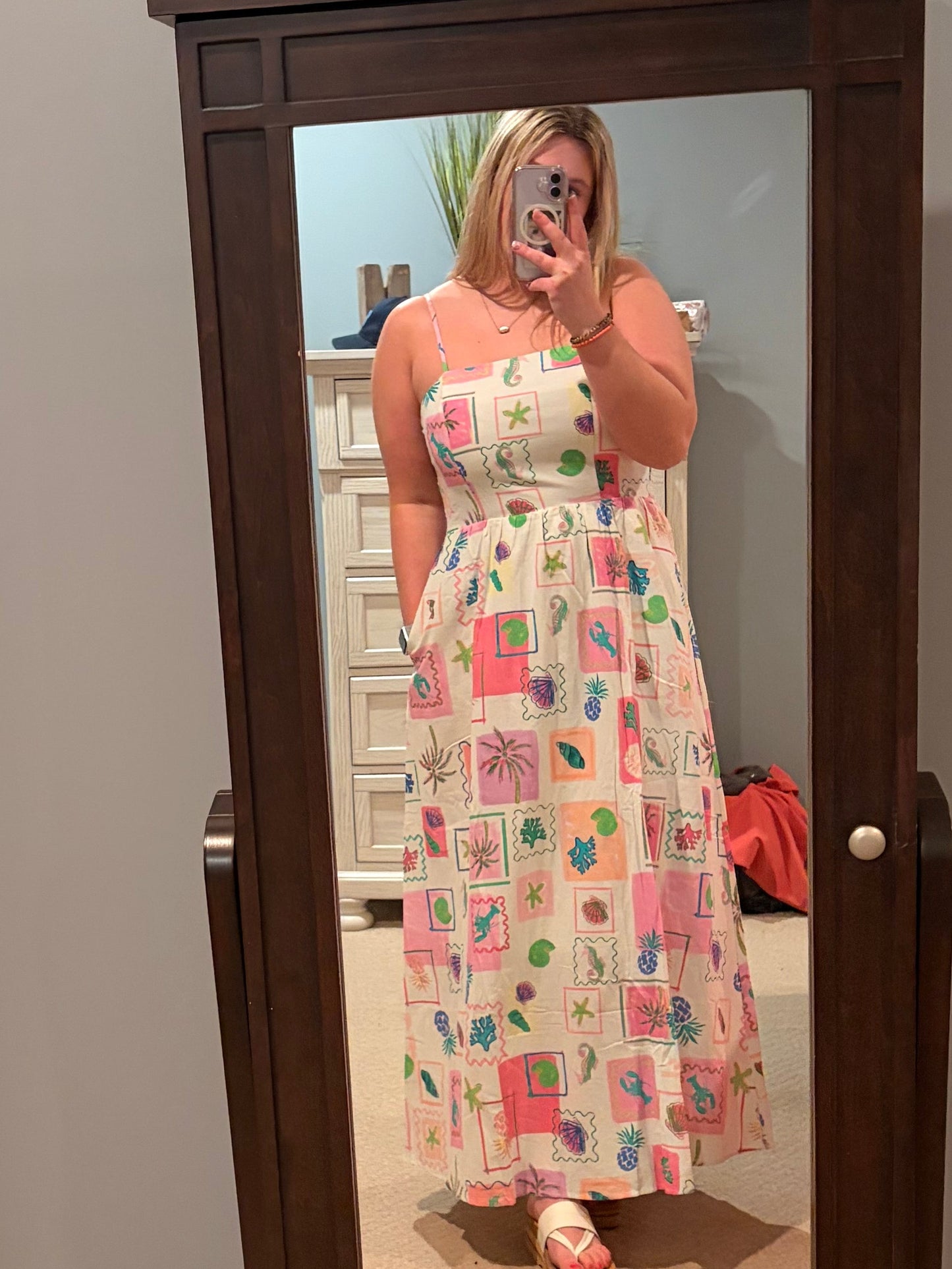 Tropical She + Sky Dress