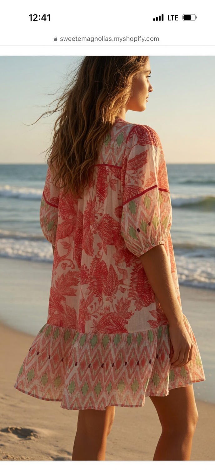 Umgee Ruffle Dress