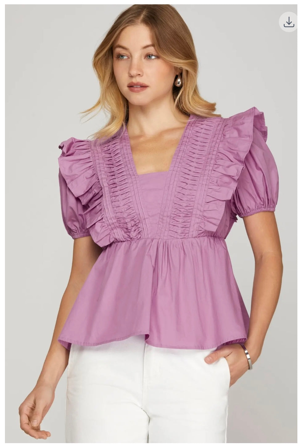 Ruffle Top