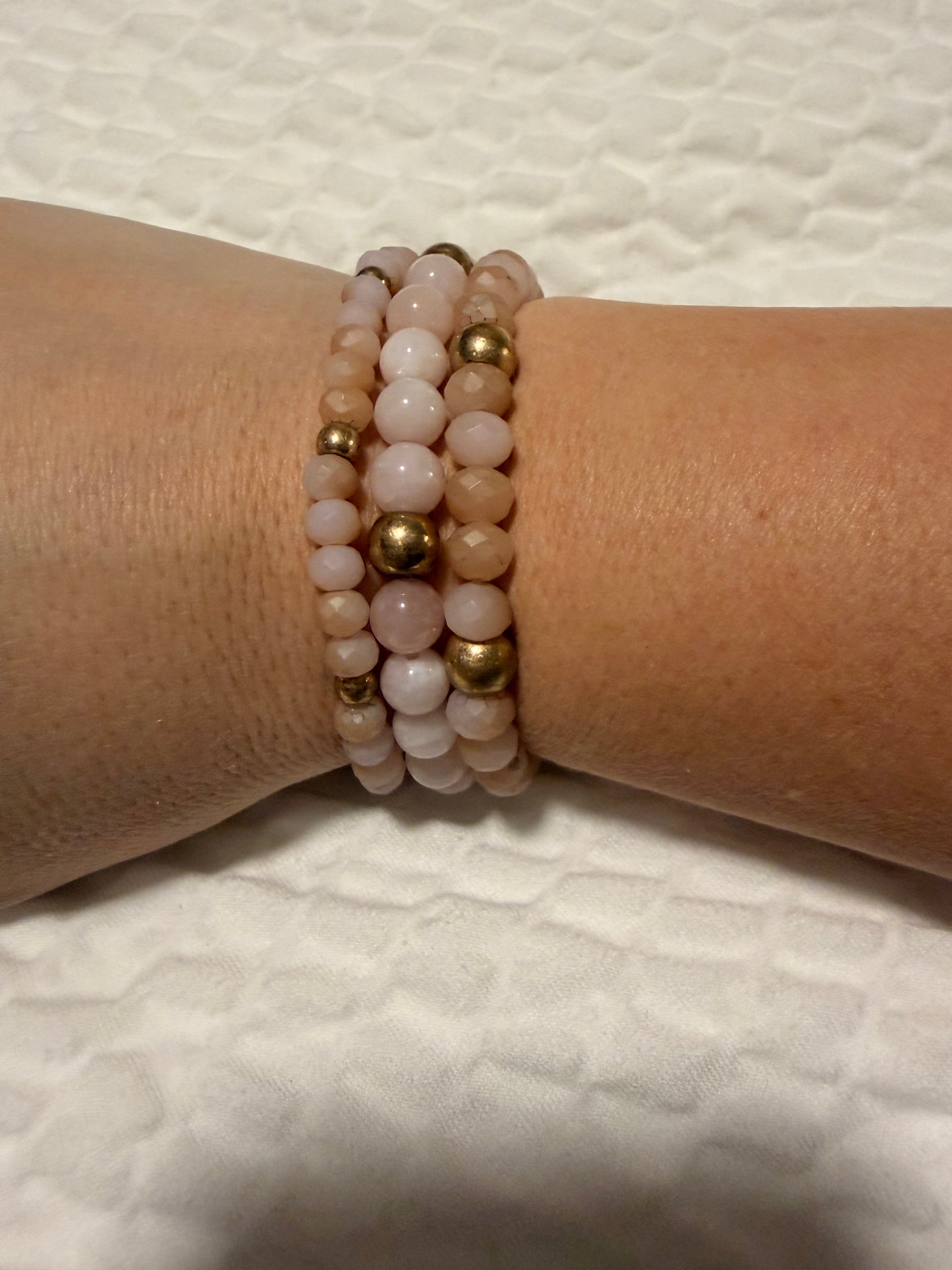 Pink and Gold bracelet