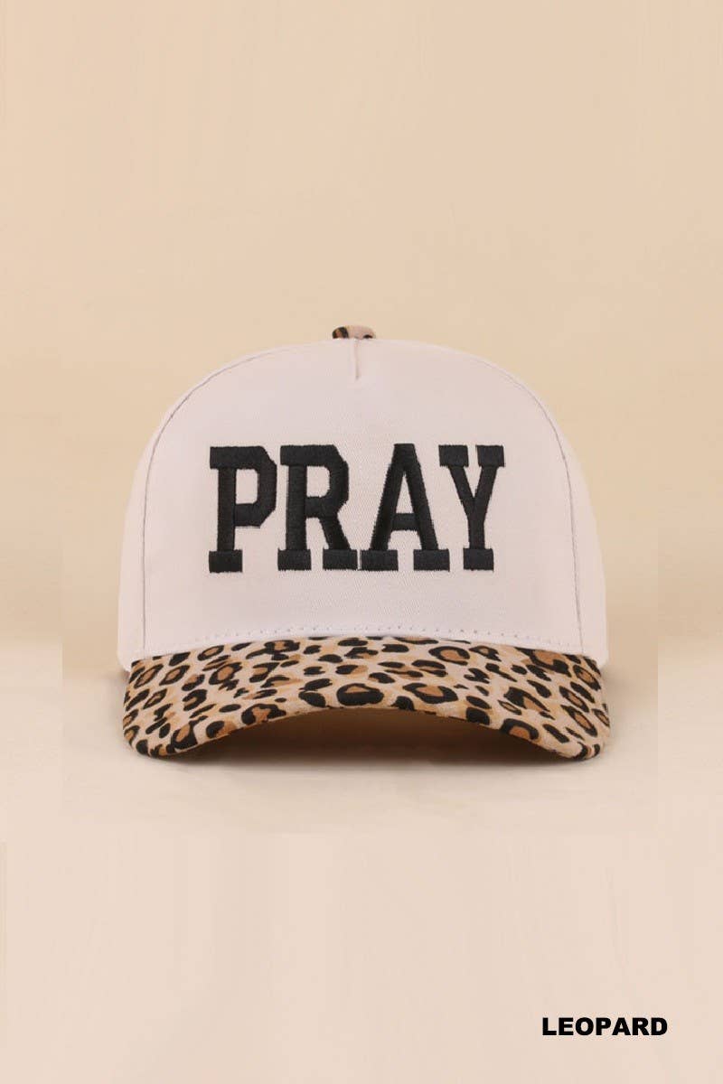 Pray Two Tone Cotton Hat