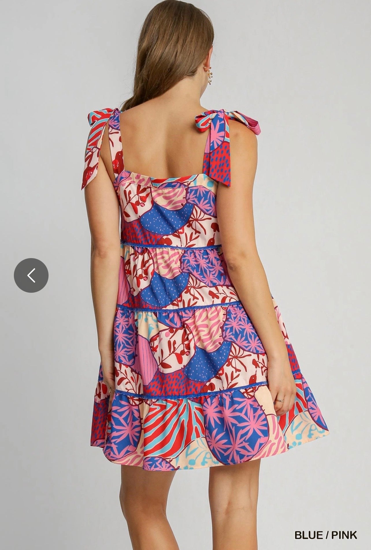 Shoulder Tie Umgee Dress