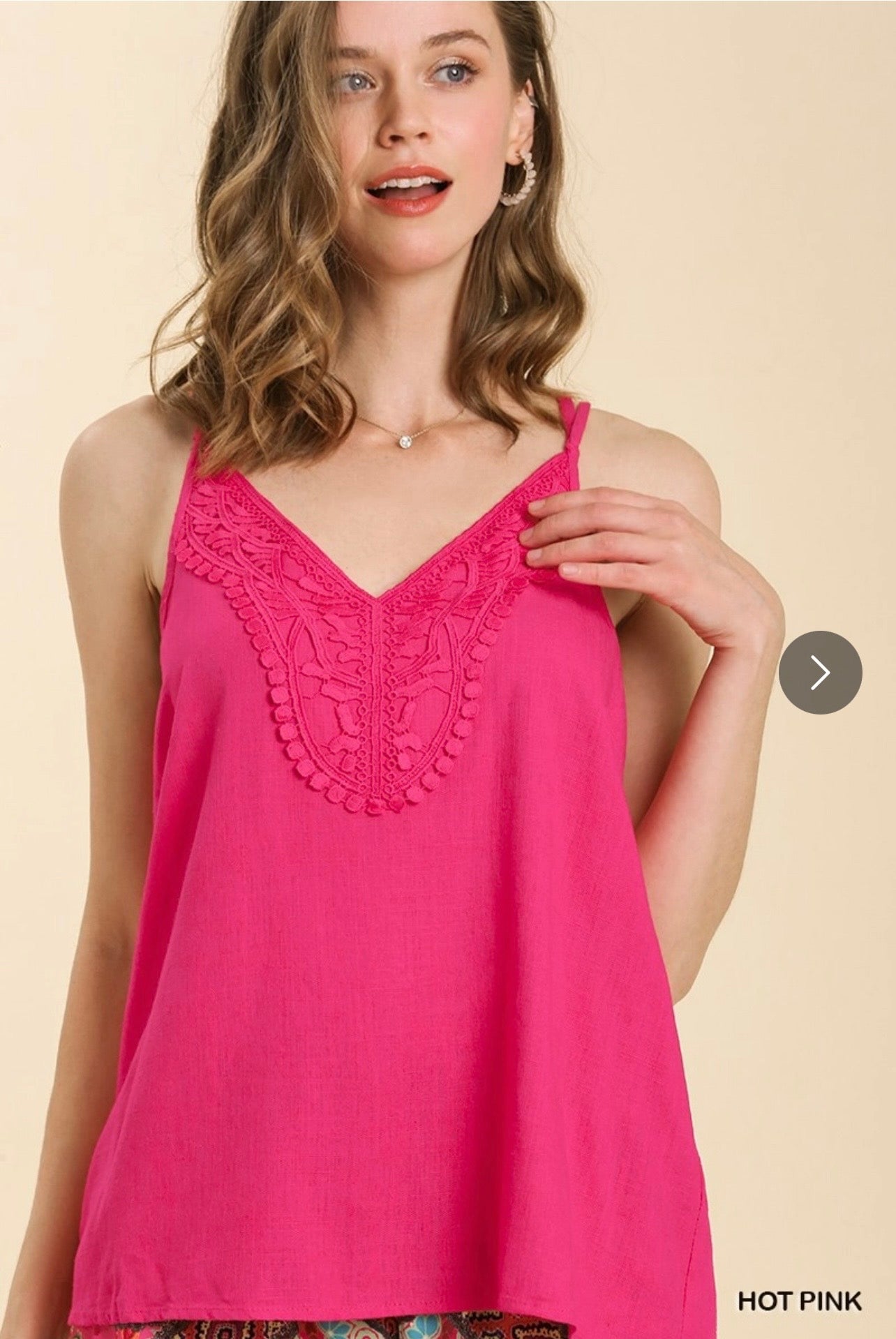 Hot Pink Umgee Top