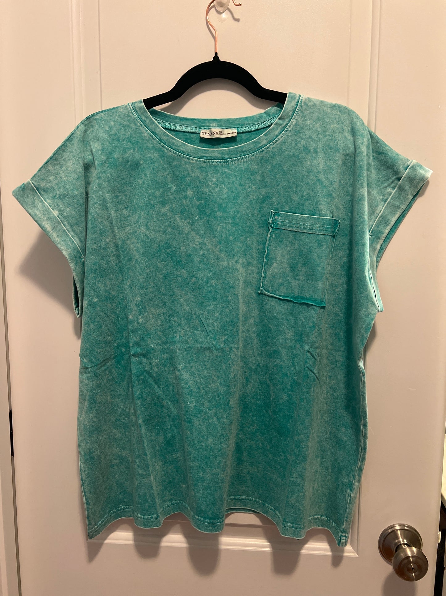 Zenana Green T Plus Size