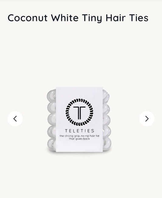 Coconut White - Tiny Teleties