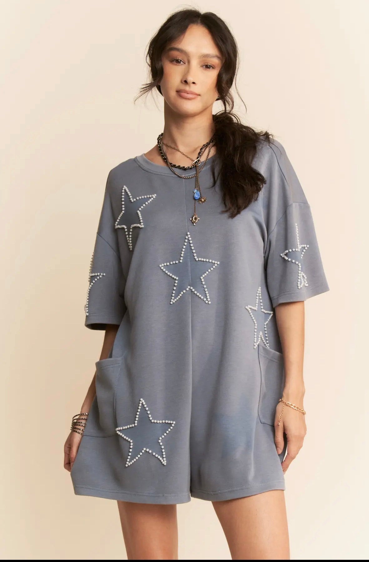 Davi and Davi Star Romper
