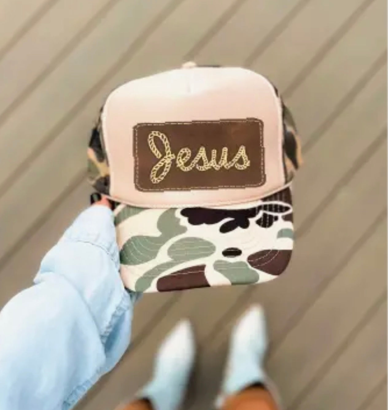 Jesus Camo Hat