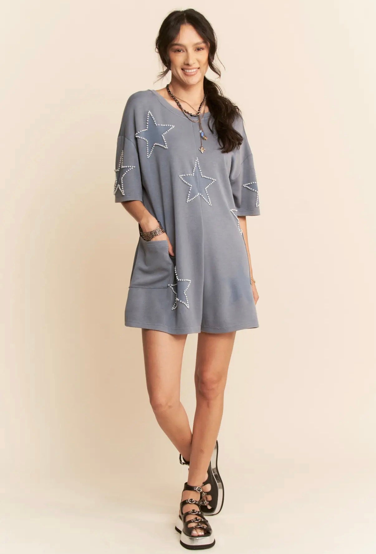 Davi and Davi Star Romper