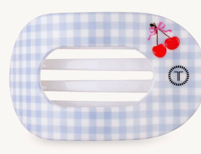 Medium Basket of Cherries - Flat Round Teletie Clip