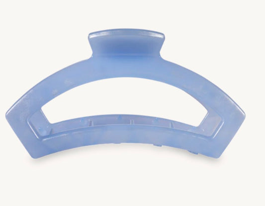 Teletie Small Open Face Clip - Blue Lagoon