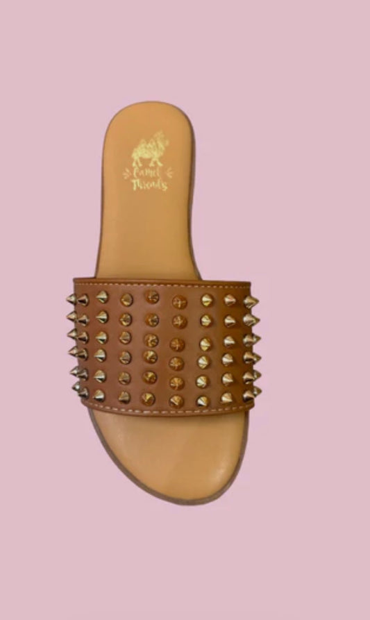 Camel Threads Flirtini White and Brown Sandals
