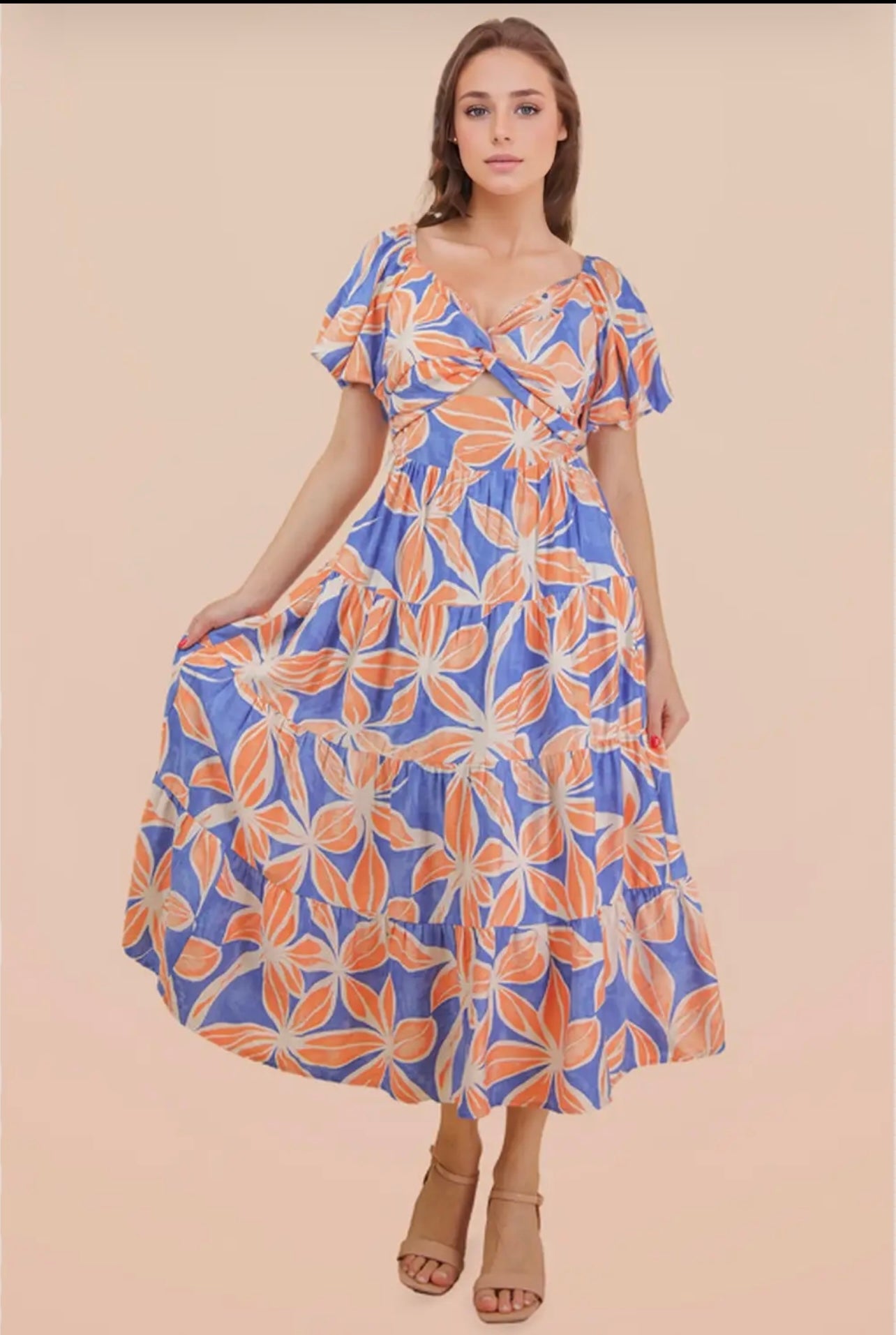 Blue Mix Dress