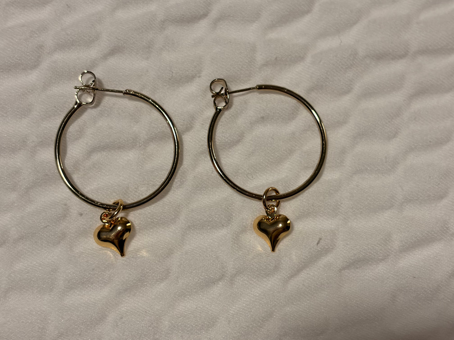 Hear Gold Earrings