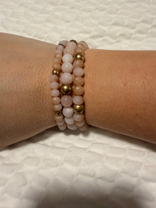 Pink and Gold bracelet