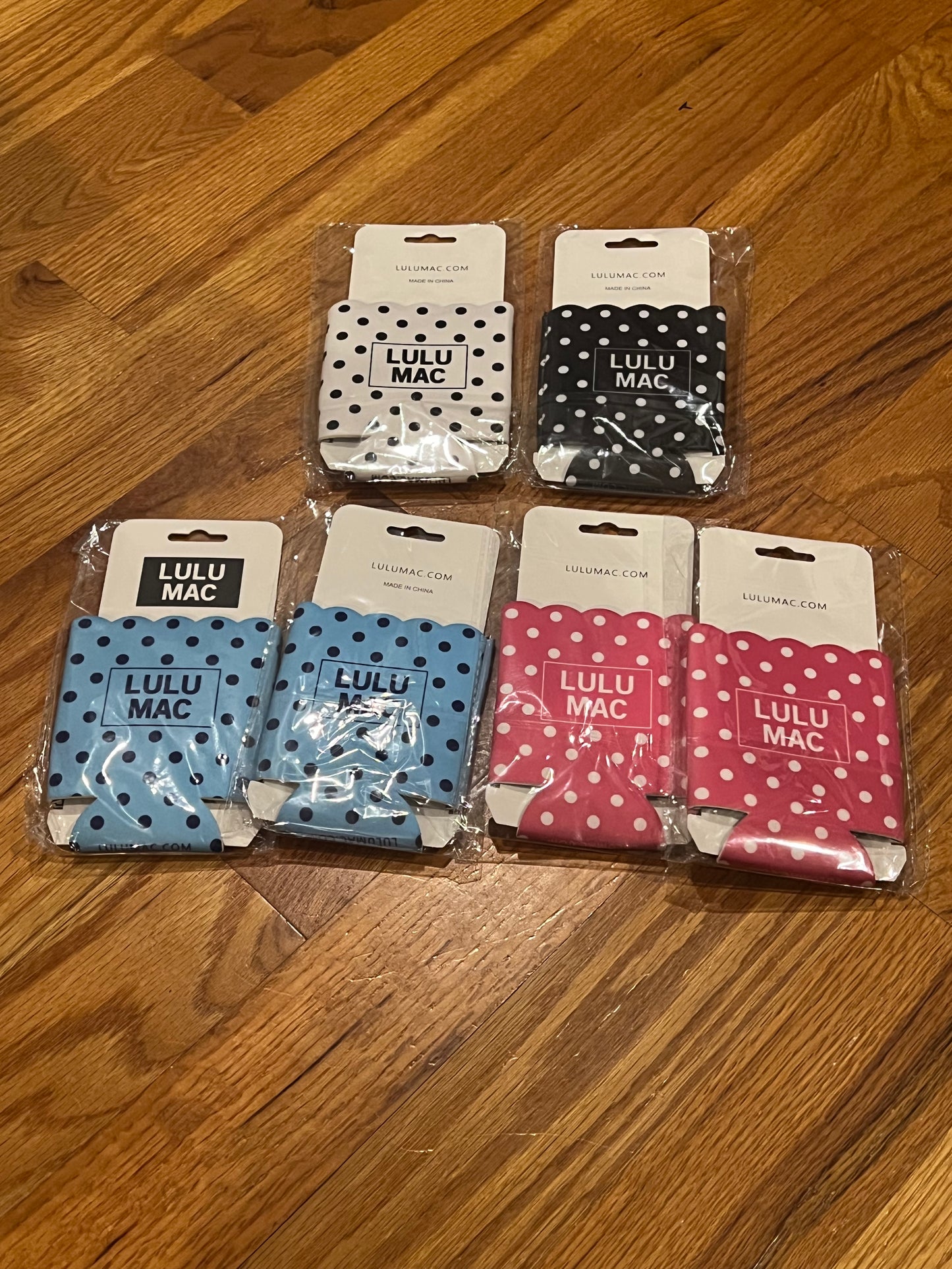 LuLu Mac Polka Dot Coozie