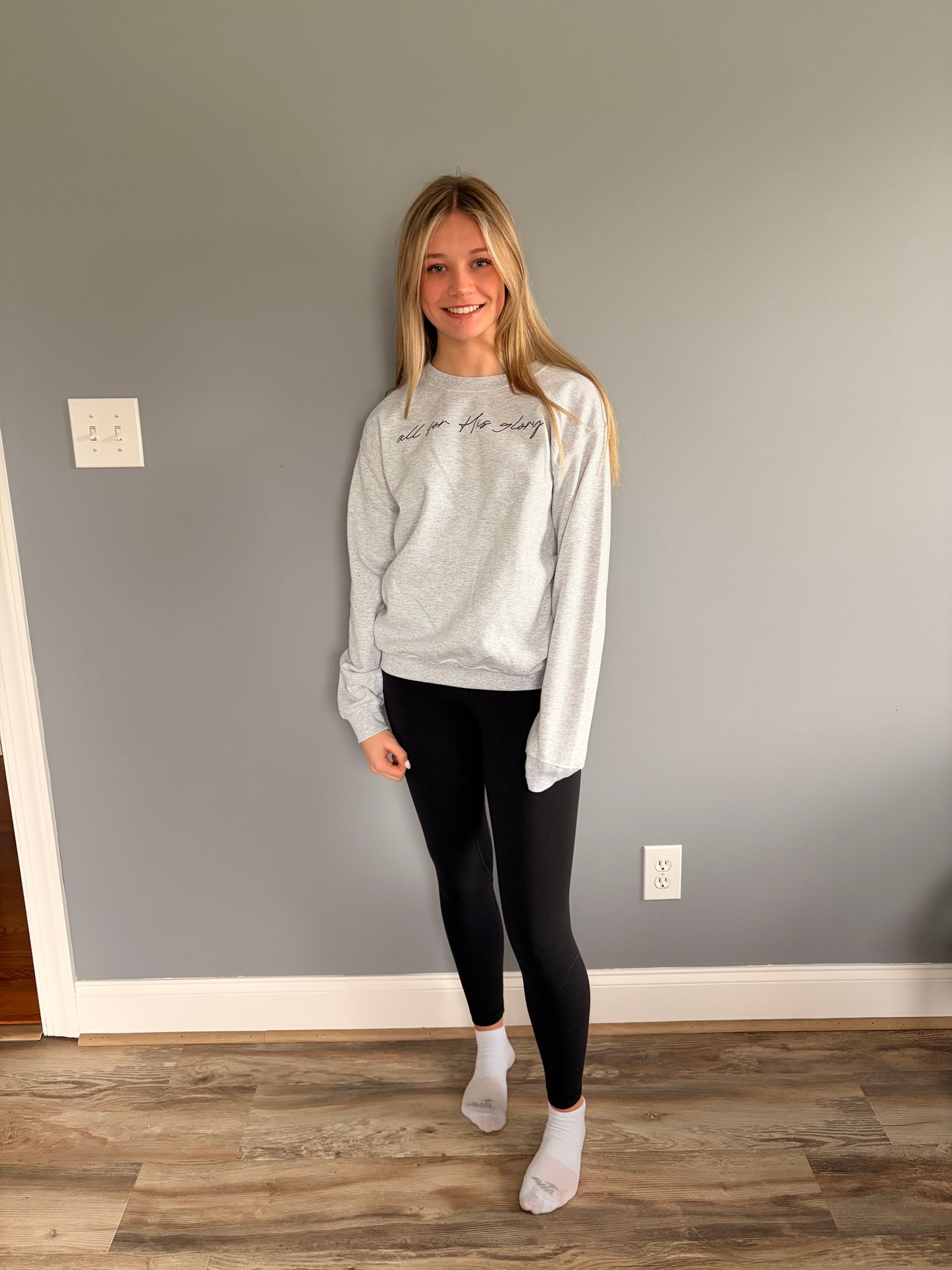 All For His Glory Crewneck