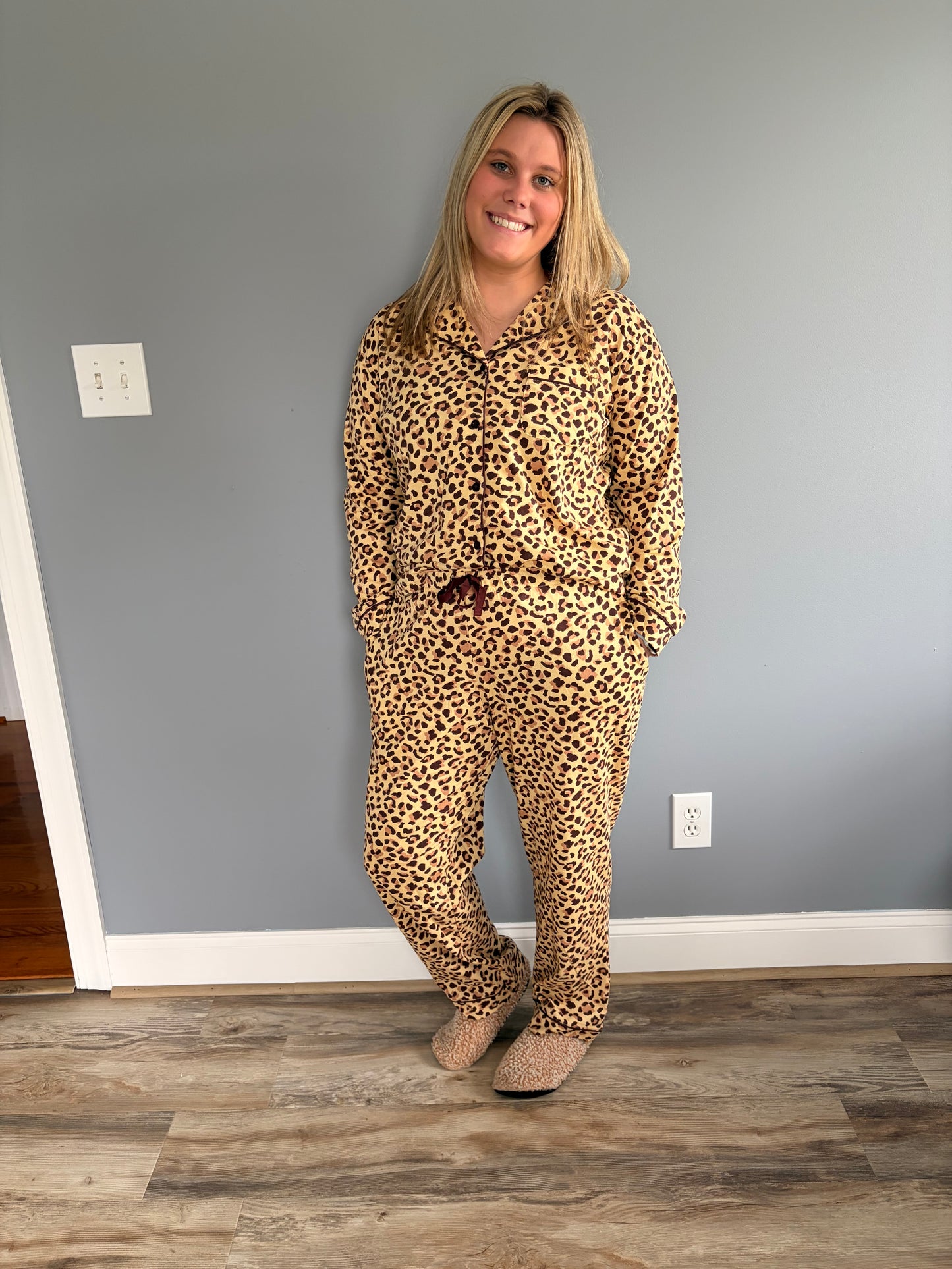 Cotton Long Sleeve Pajama Set