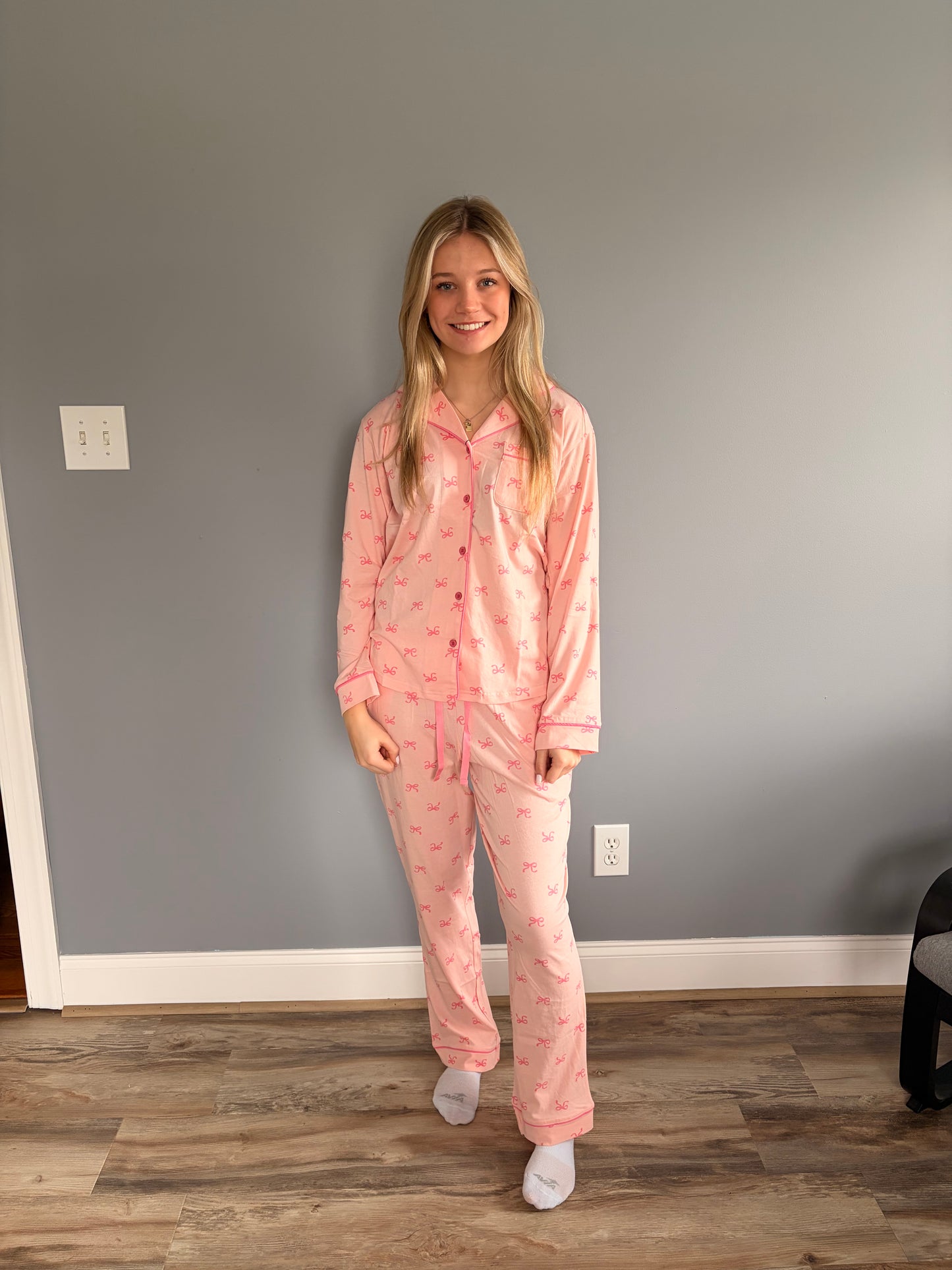 Cotton Long Sleeve Pajama Set