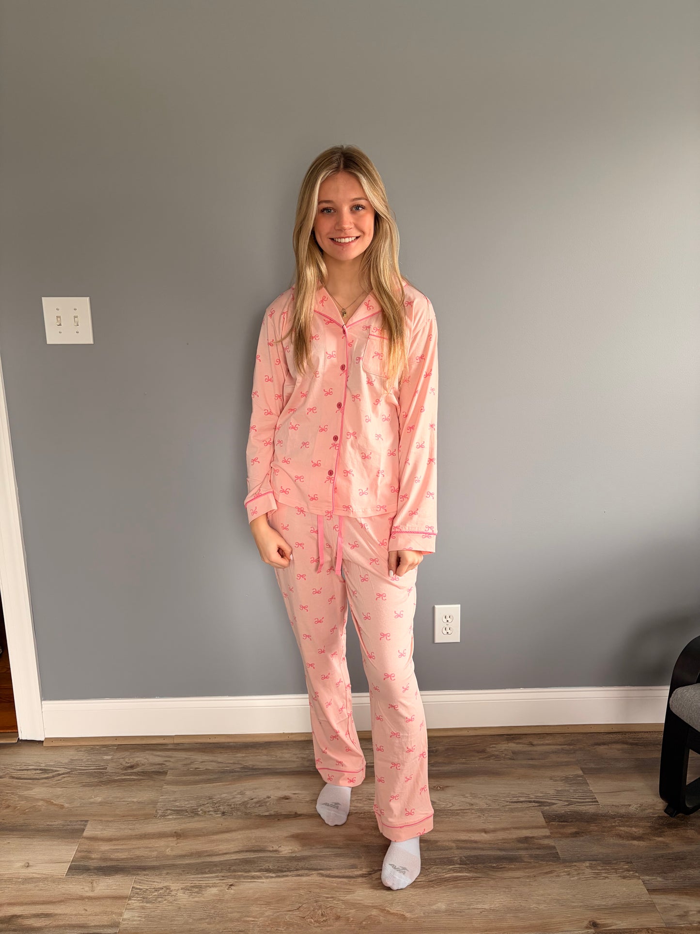 Cotton Long Sleeve Pajama Set