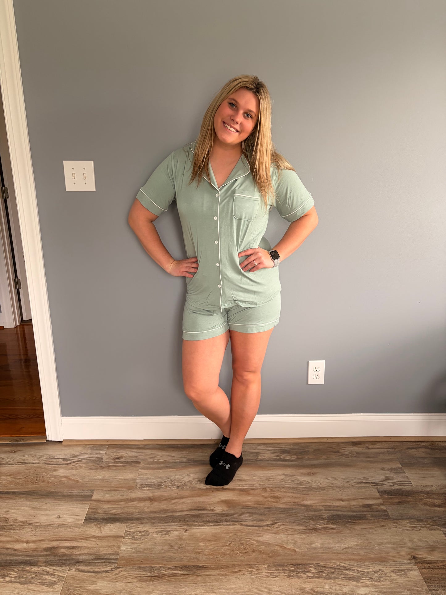 Bamboo Short Sleeved Pajama Set