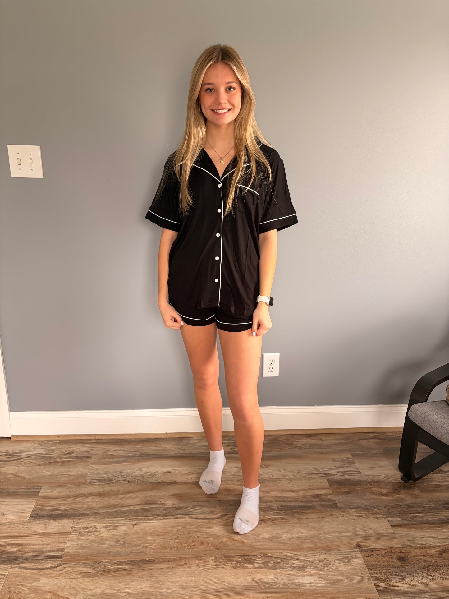 Bamboo Short Sleeved Pajama Set