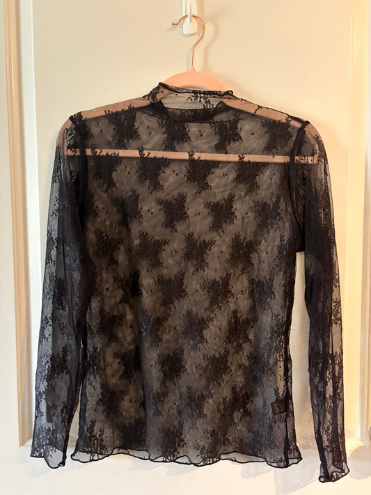 Lace Mesh Top