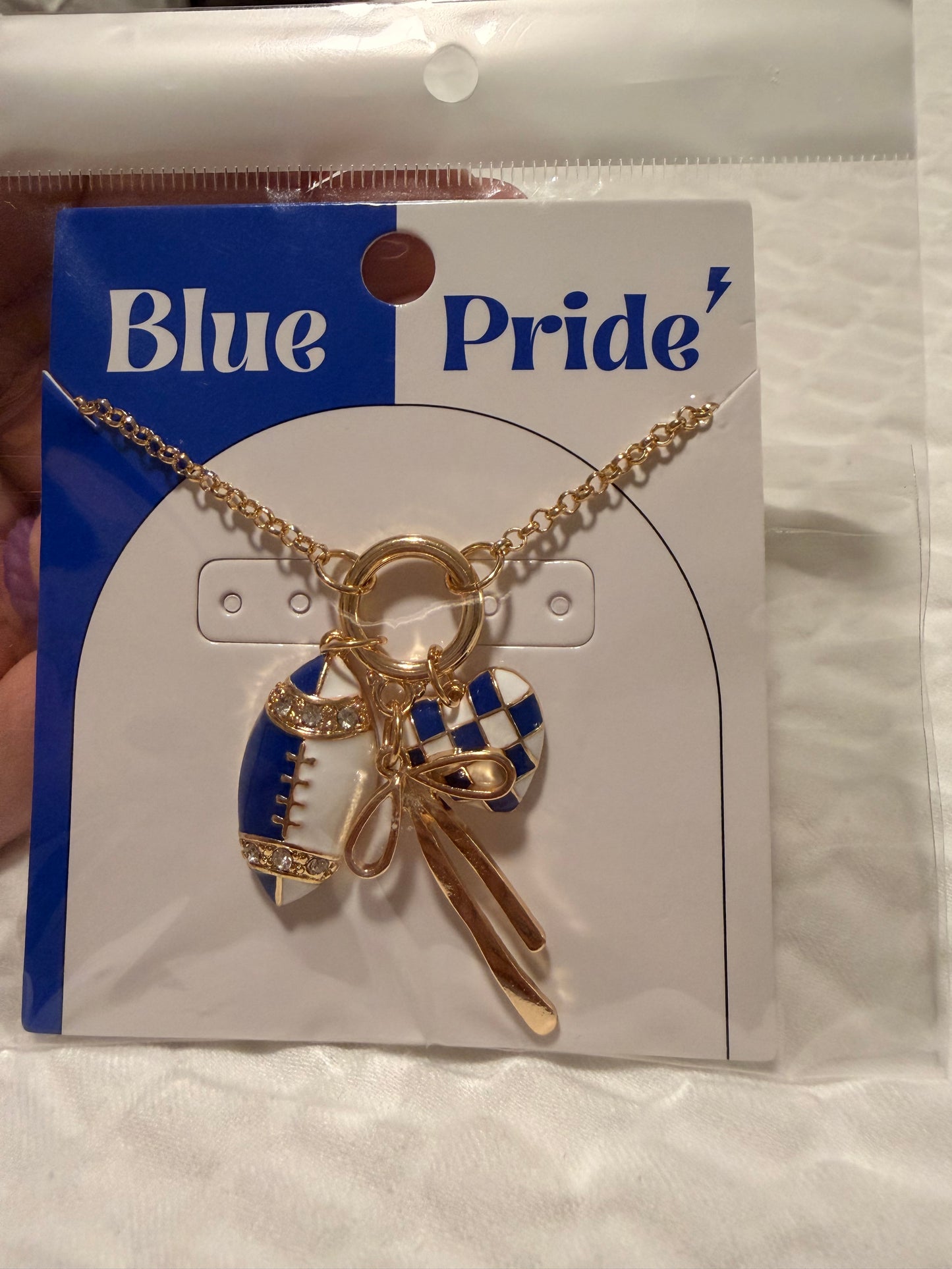 Football Charm Necklaces