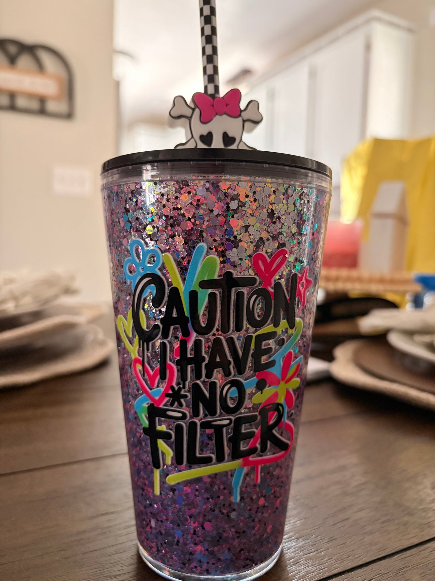 Caution No Filter 20 oz Cup