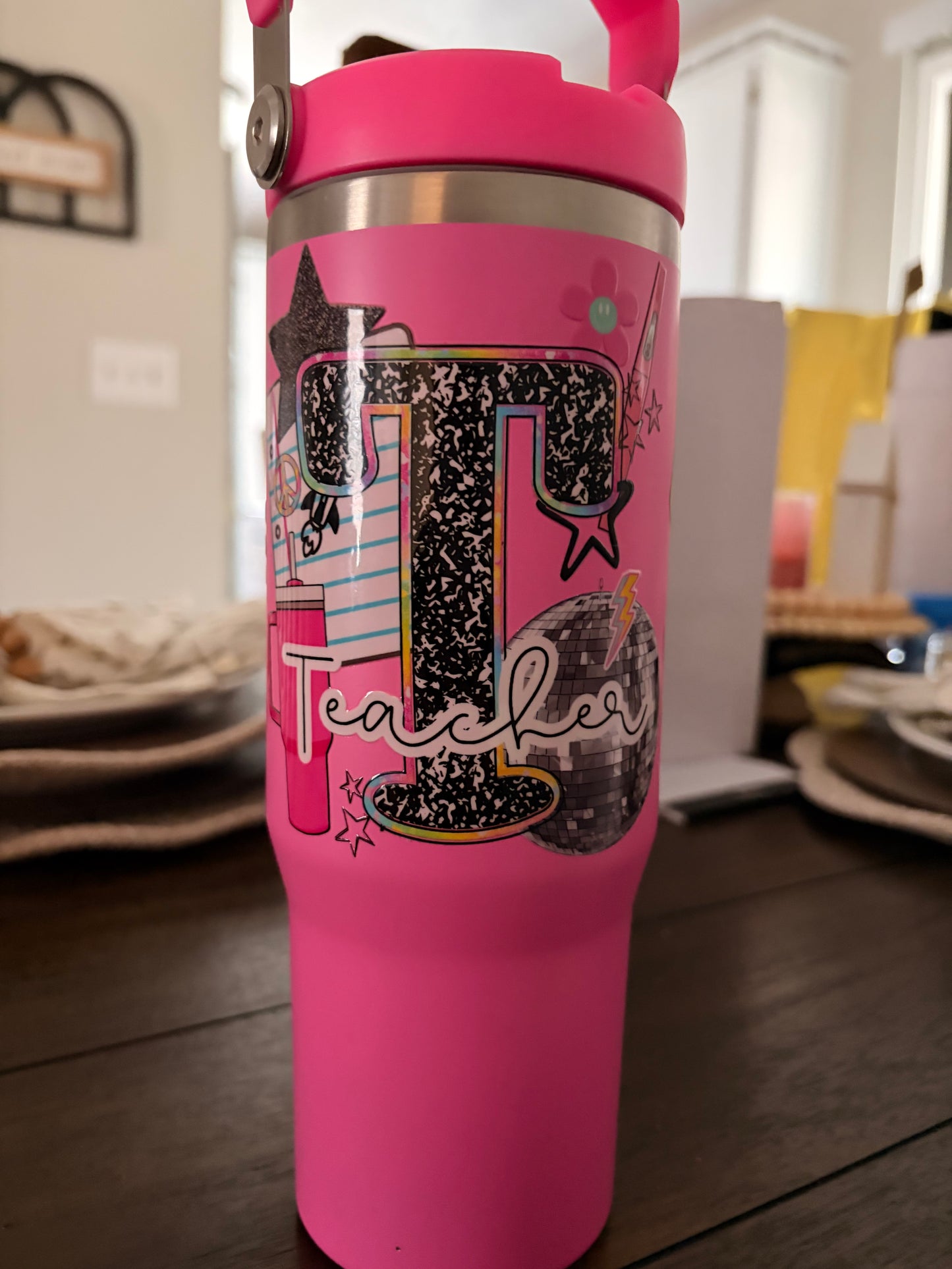 Custom Teacher Tumbler - 30 oz