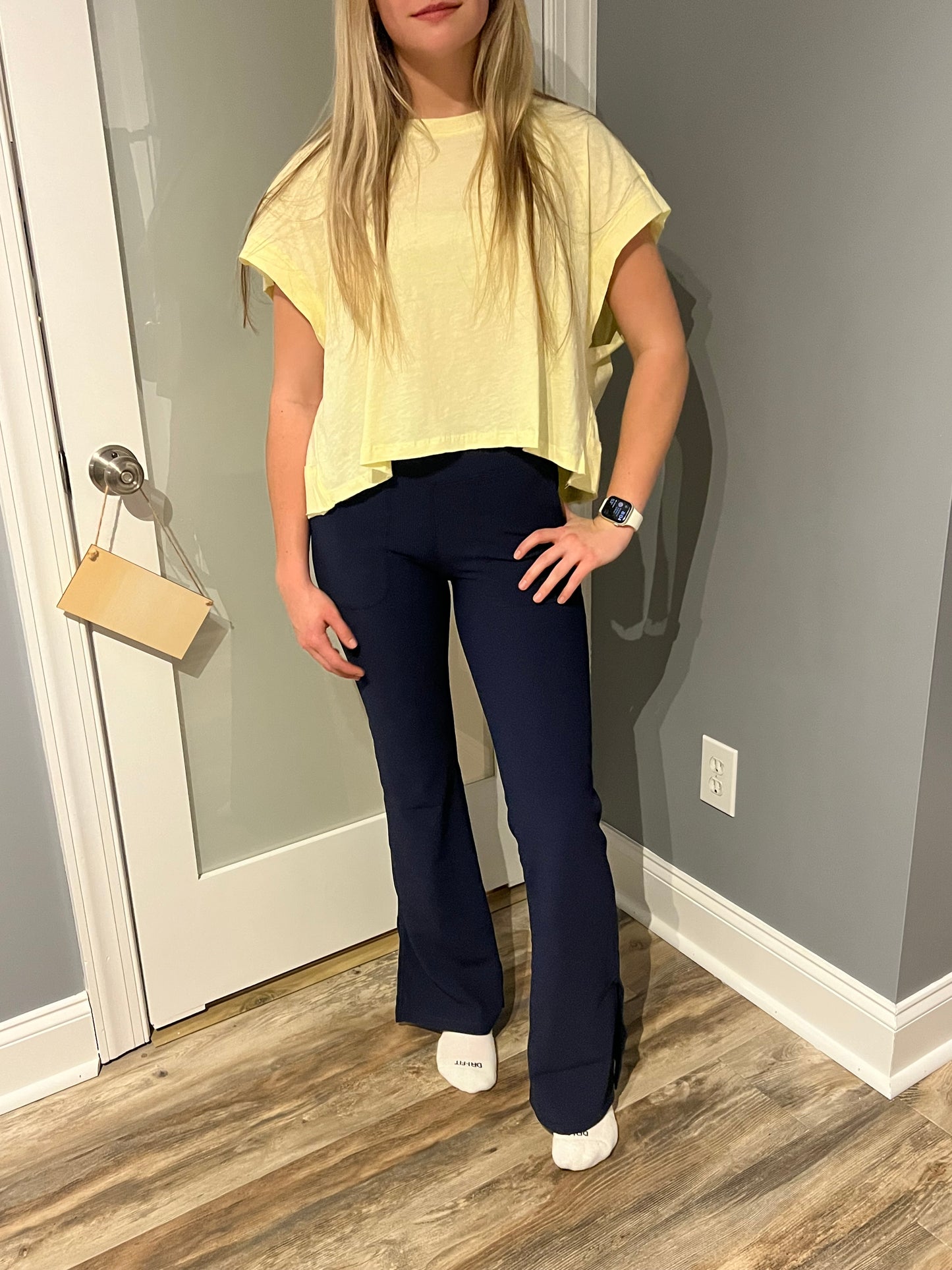 Ribbed Flair Leggings