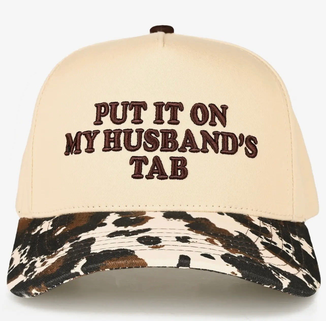 Put it on my husbands tab Hat