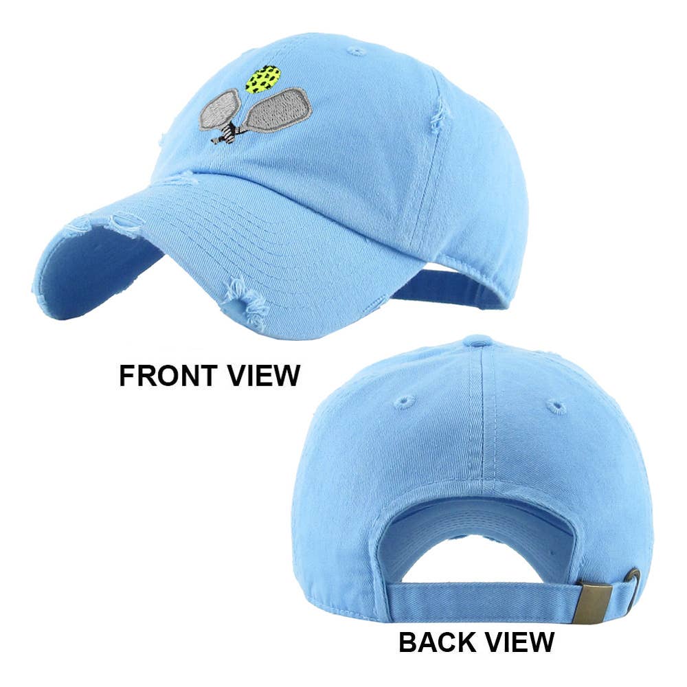 Pickleball Paddle Ball Vintage Baseball Cap